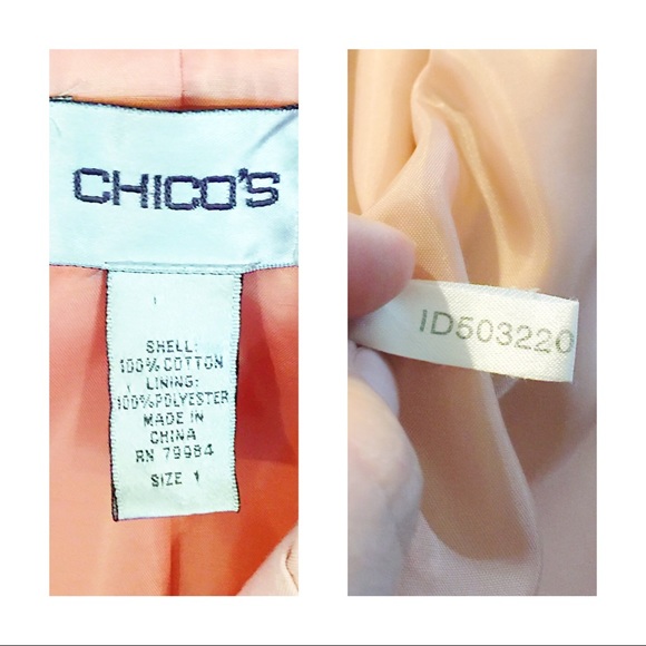 Chico’s Stylish Spring Blazer w/ 3Button & Pockets - Picture 3 of 12